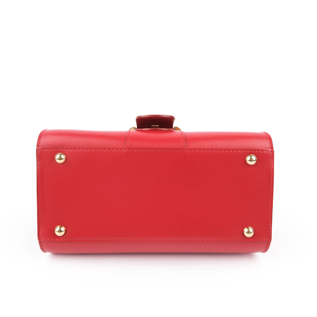 Delvaux Brillant Mini Box Calf Leather - Red