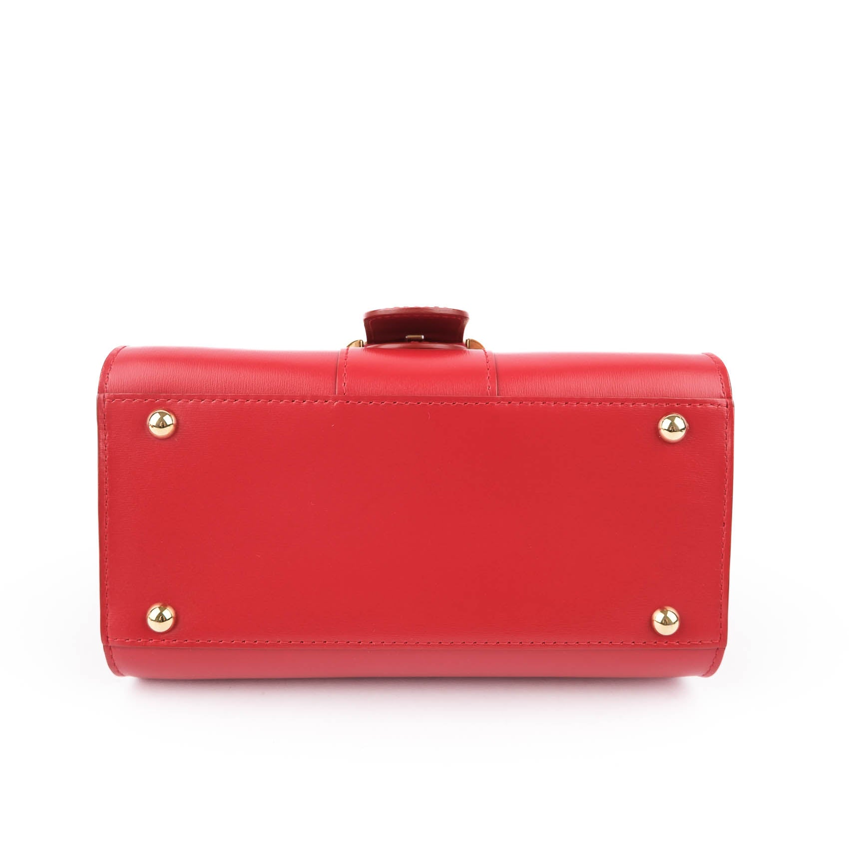 Delvaux Brillant Mini Box Calf Leather - Red