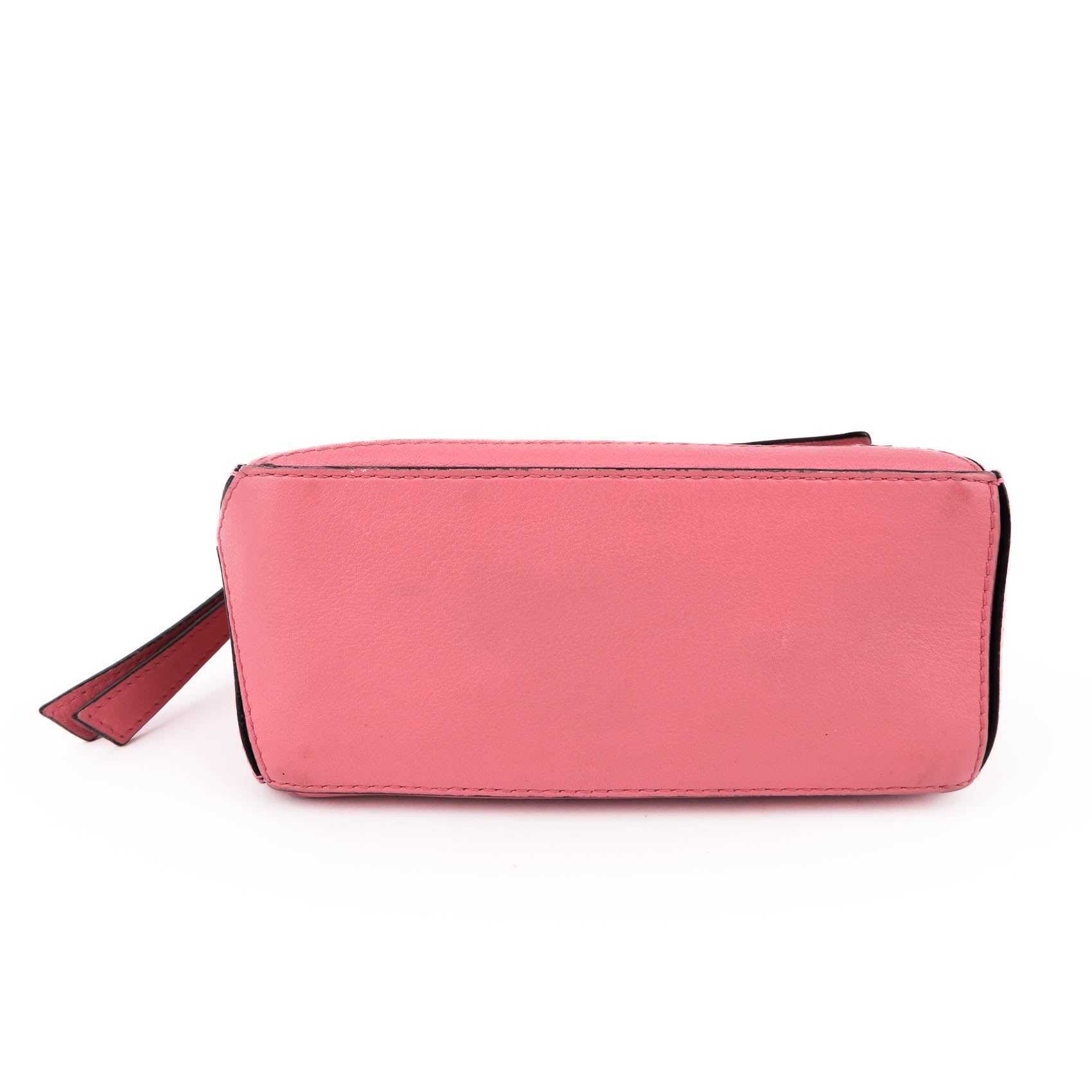 LOEWE Mini Puzzle Bag in Classic Calfskin - Pink