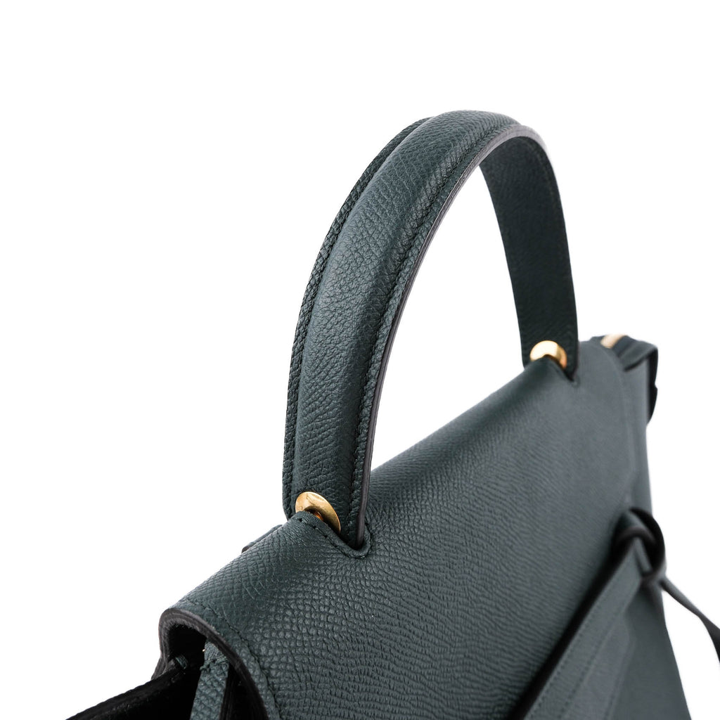 Celine Belt Bag Micro Leather Handbag, Green
