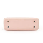 Delvaux Tempête Mini Calfskin Leather 2-Way Handbag (Light Pink / Bicolor)
