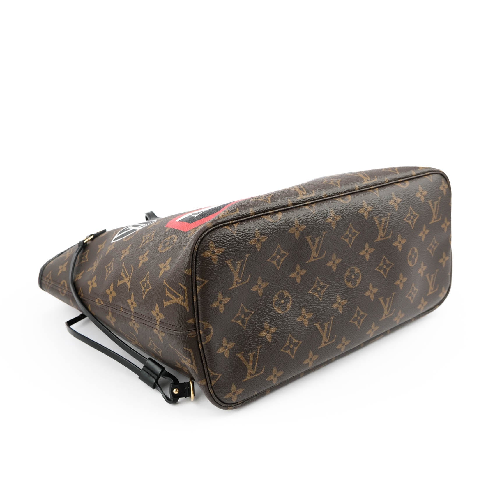 Louis Vuitton Monogram World Tour Neverfull MM - Paris Edition (Black Trim)