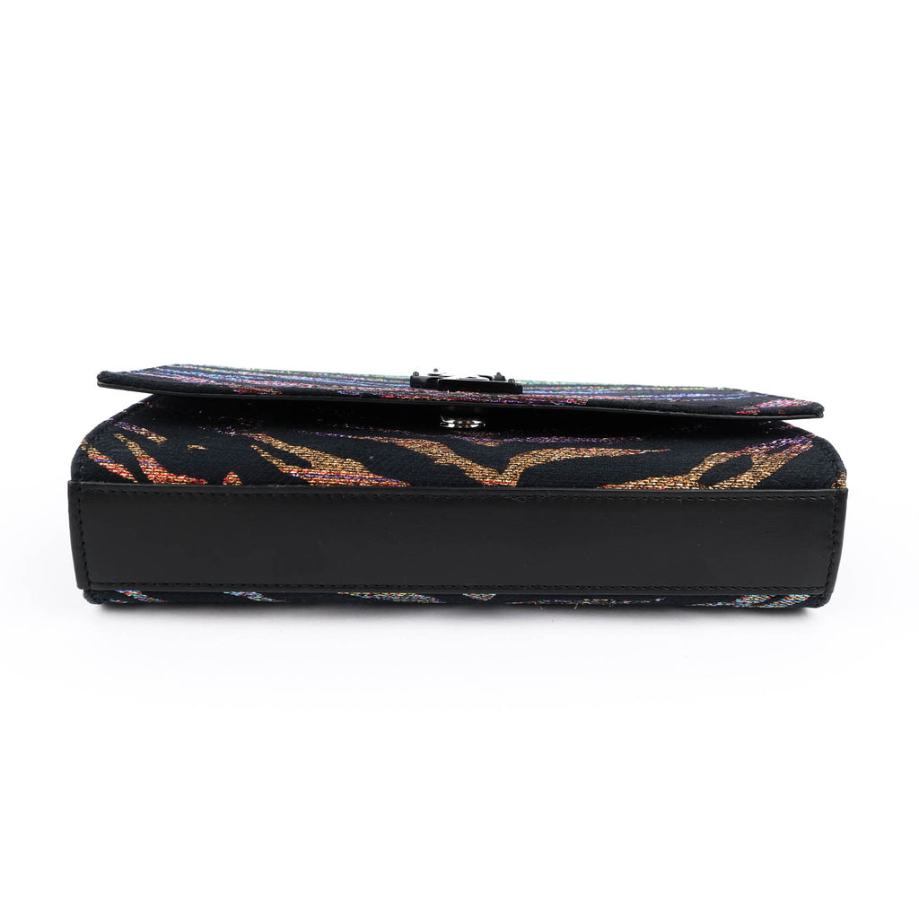 Saint Laurent Kate Small Lurex Animal Print - Multicolor / Black Hardware