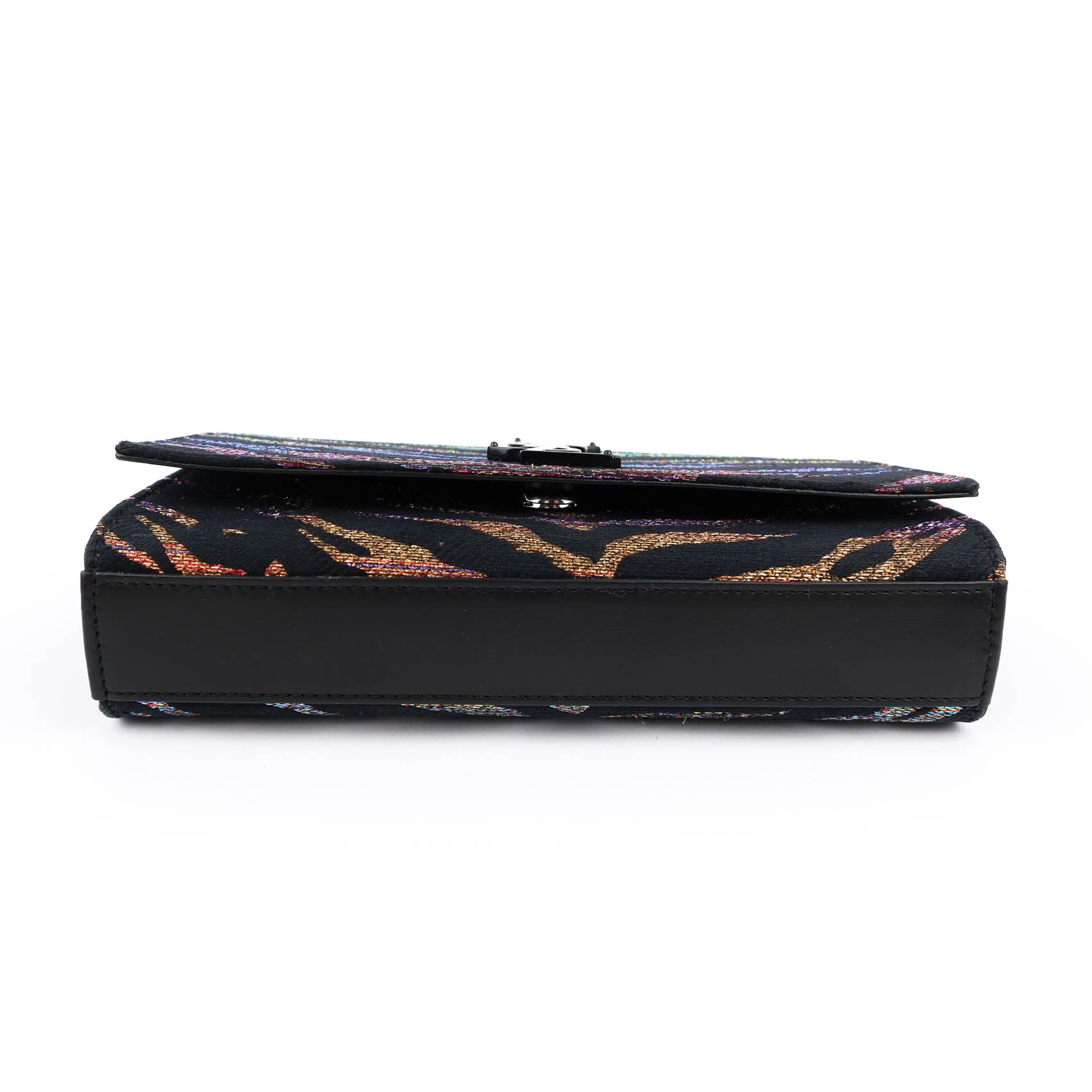 Saint Laurent Kate Small Lurex Animal Print - Multicolor / Black Hardware