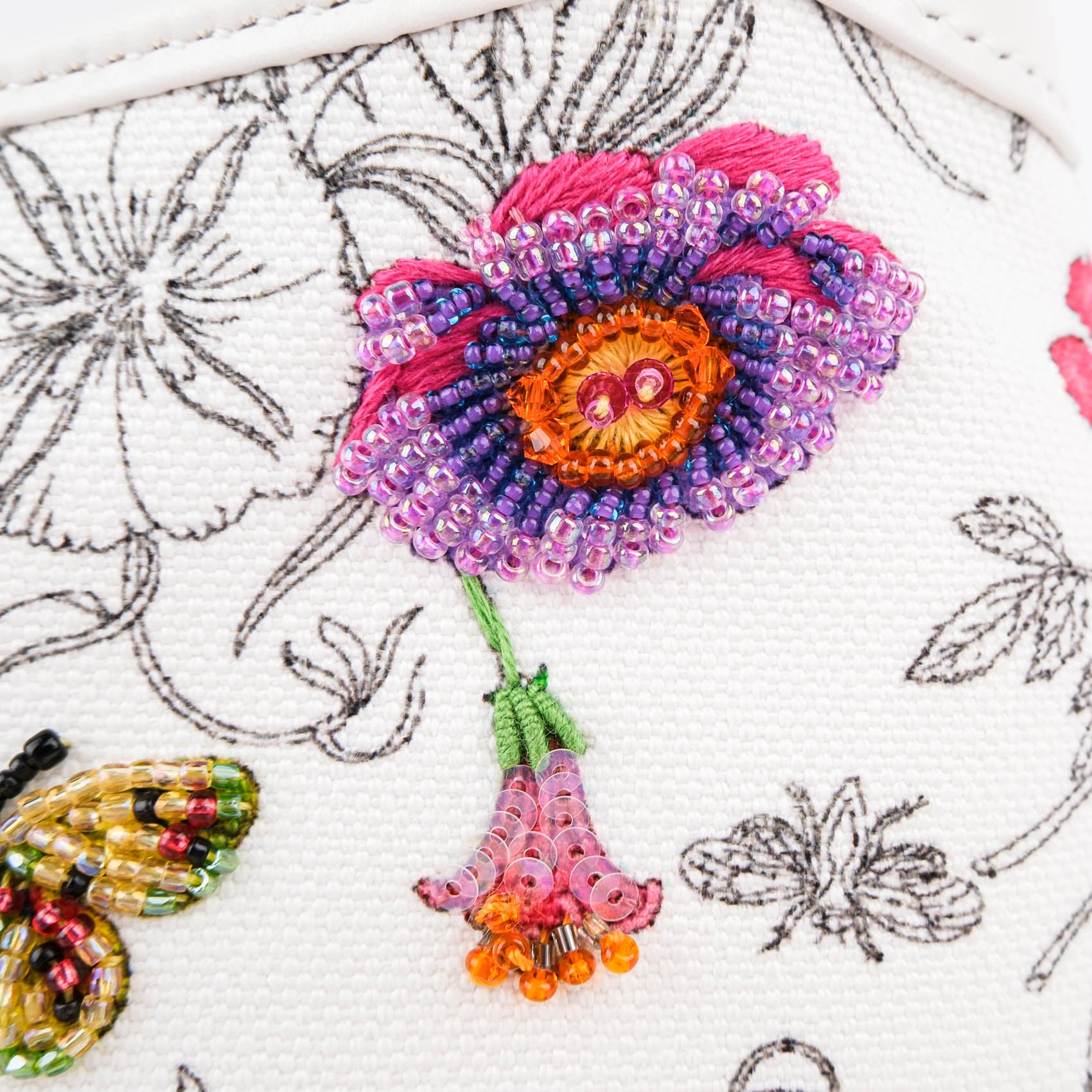 【Ultra-Rare】Gucci Jackie 1961 Embroidered Medium Bag – White Flora 833047 FAETU 9143