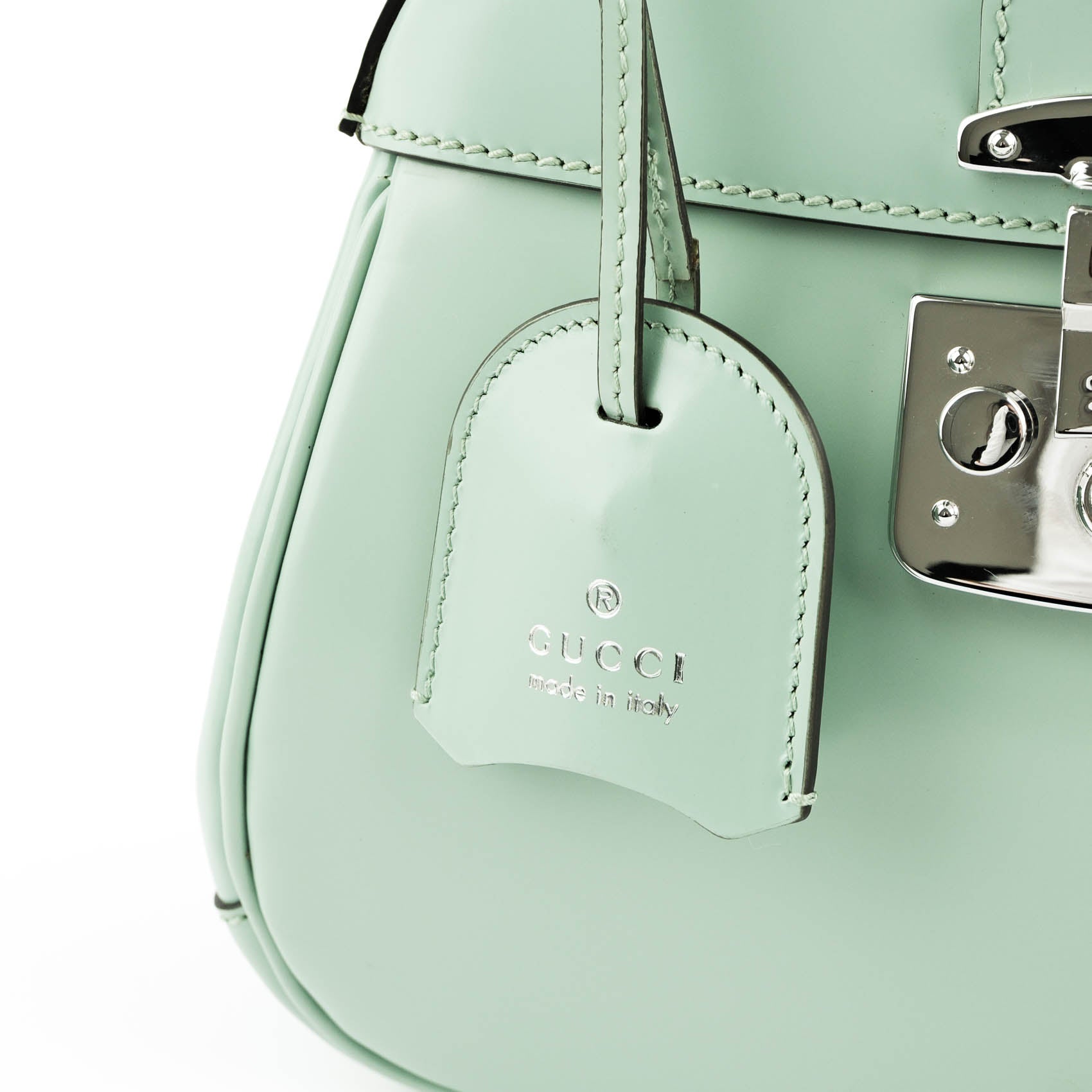 Gucci Lady Lock Bamboo Top Handle Bag