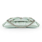 Gucci Horsebit 1955 Large Padded Chain Shoulder Bag - Metallic Mint Green