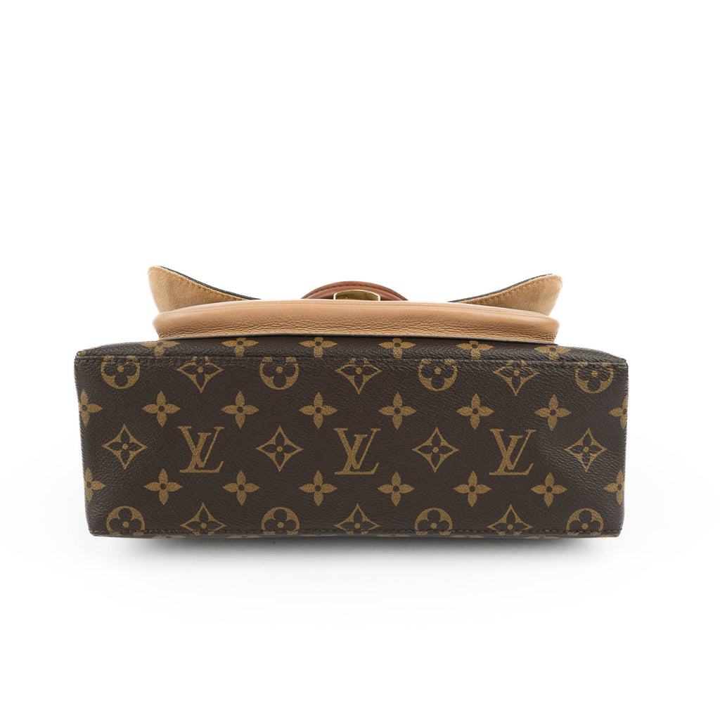 Louis Vuitton Marignan Messenger Bag Monogram Canvas Sesame Leather M44259 2-Way