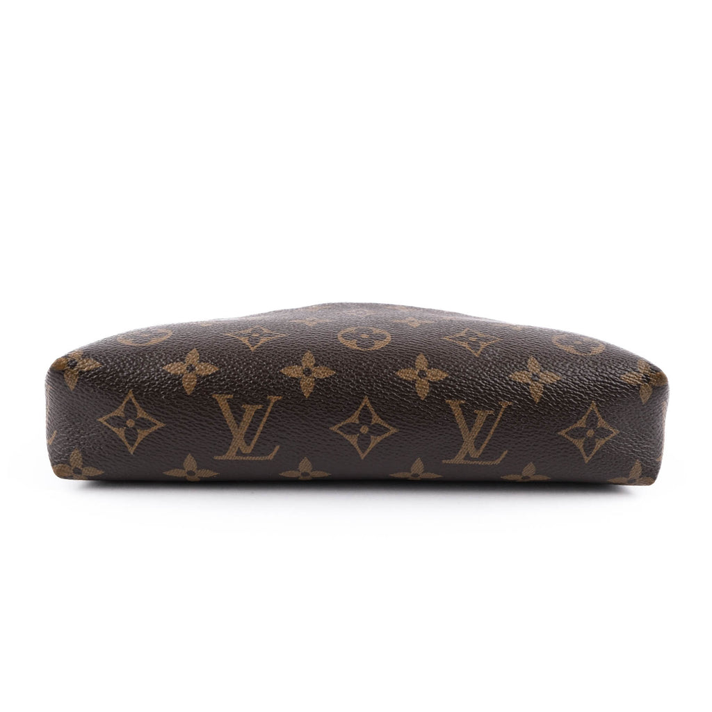 Louis Vuitton Pallas Clutch Monogram Crossbody and Shoulder Bag