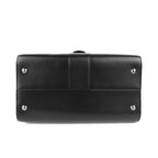 Delvaux Brillant MM L'Humour Handbag - Black Box Calf Leather