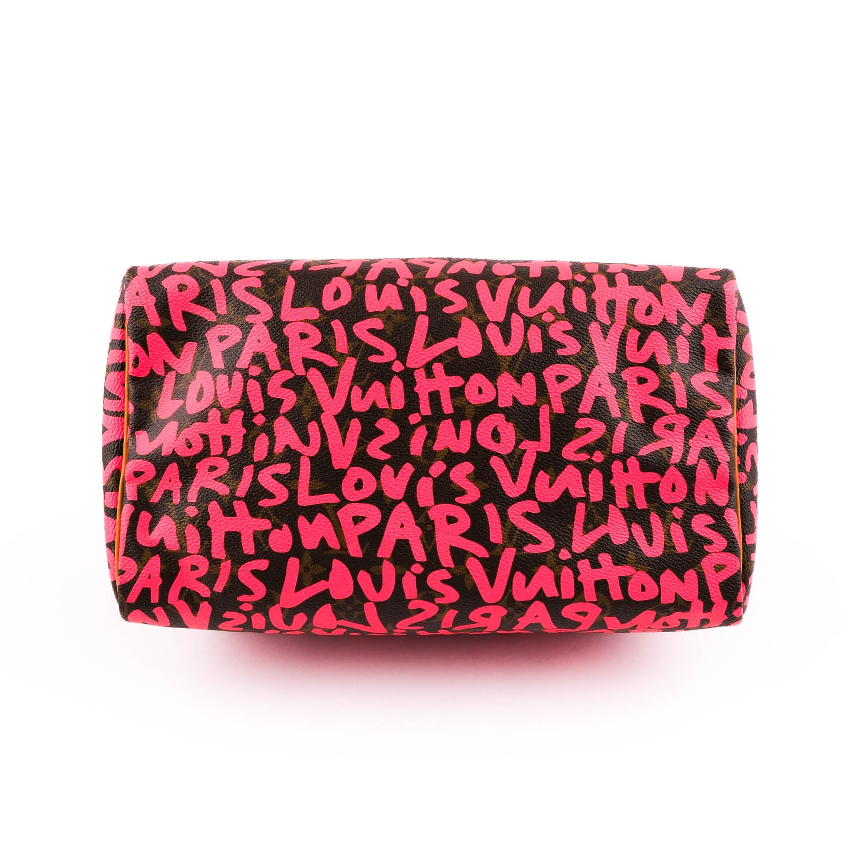 Louis Vuitton Limited Edition 2009 Stephen Sprouse Monogram Graffiti Speedy 30 - Fuchsia