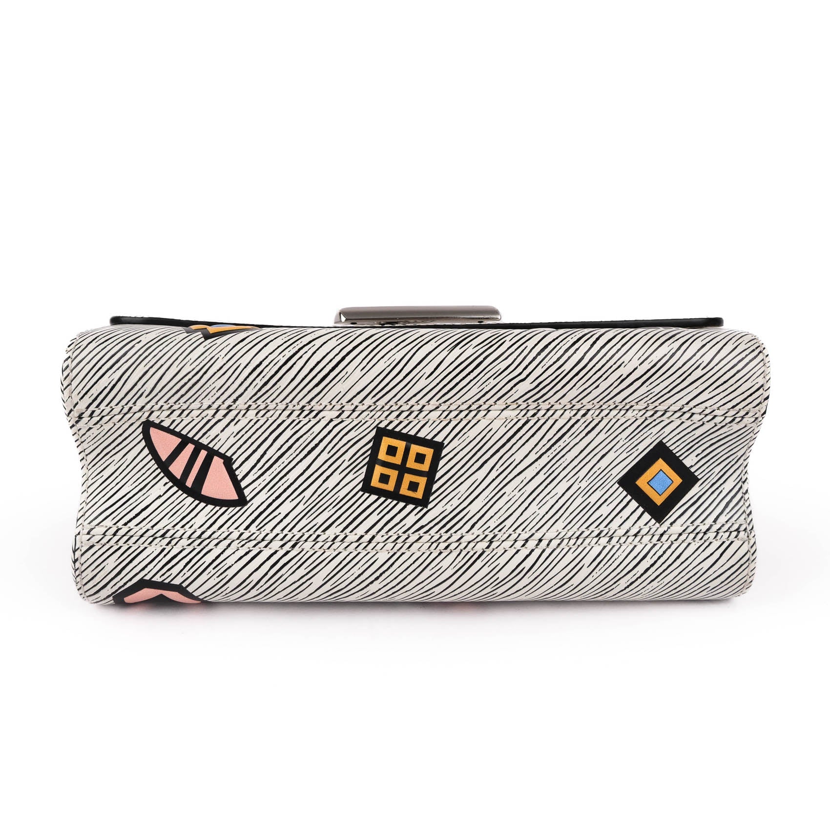 Louis Vuitton Twist MM White Multicolor Epi Tribal Mask FW15 M50122