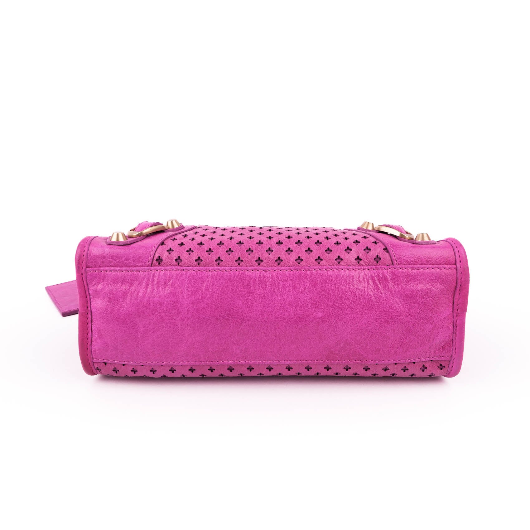 Balenciaga Classic City Mini Pink Leather 2Way Shoulder Handbag