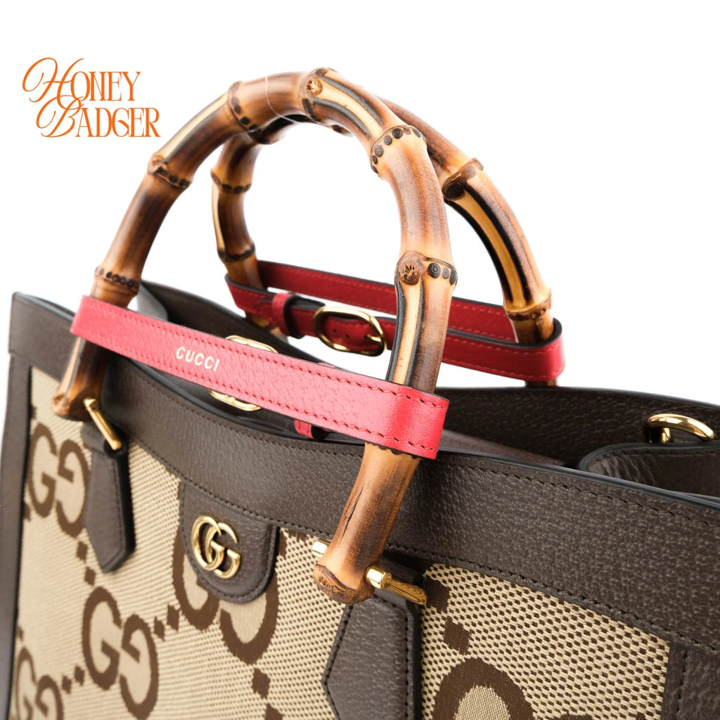 Gucci Diana Large GG Supreme Canvas Brown Rank A