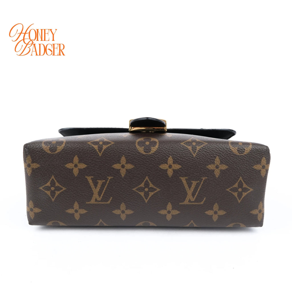 Louis Vuitton Rocky BB Monogram Canvas/Black Leather Rank A