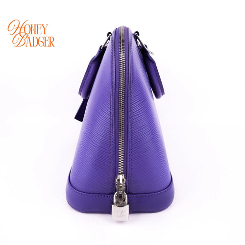 Louis Vuitton Alma MM Epi Figue Purple Rank AB