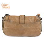 Dior Gaucho Vintage Leather Brown Rank B