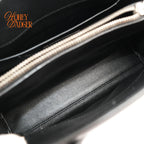 Saint Laurent Baby Sac de Jour Patch Embellished Calf Leather Black Rank A