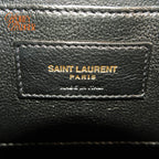 Saint Laurent Solferino Leather Green Rank A