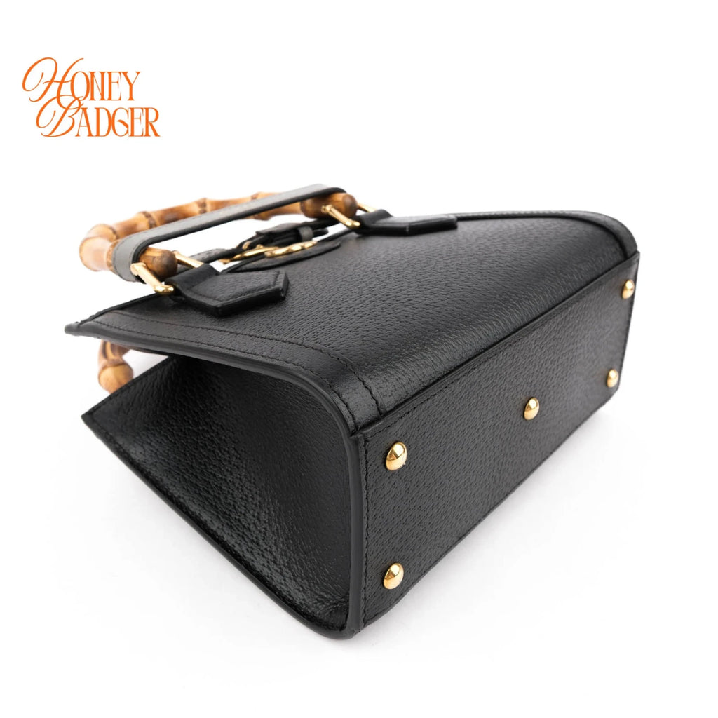 Gucci Diana Mini Leather Black Rank S