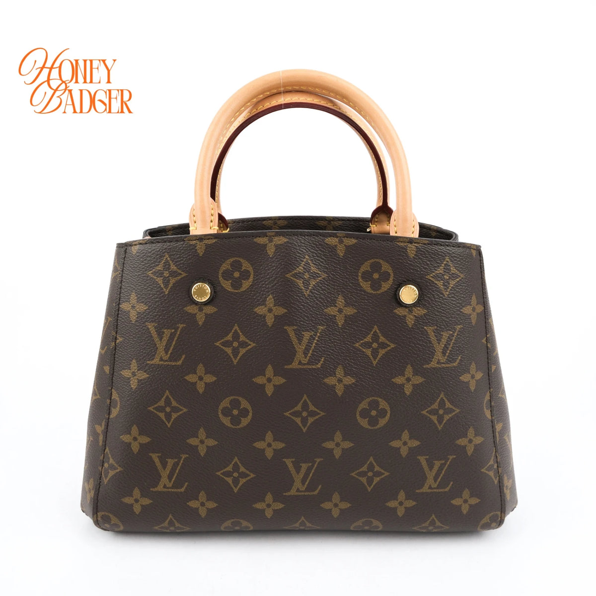 Louis Vuitton Montaigne BB Monogram Canvas Brown Rank A
