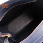Celine Luggage Nano Leather Navy Rank A