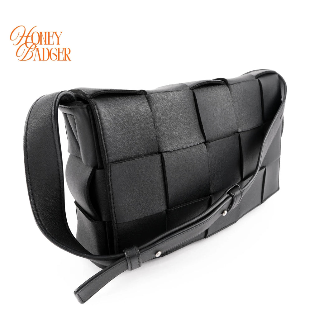 Bottega Veneta Cassette Intrecciato Black Grade A