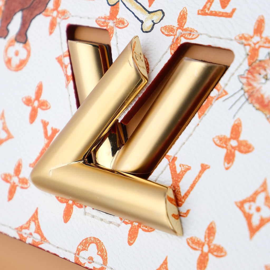 Louis Vuitton Catogram Twist MM Bag M44460
