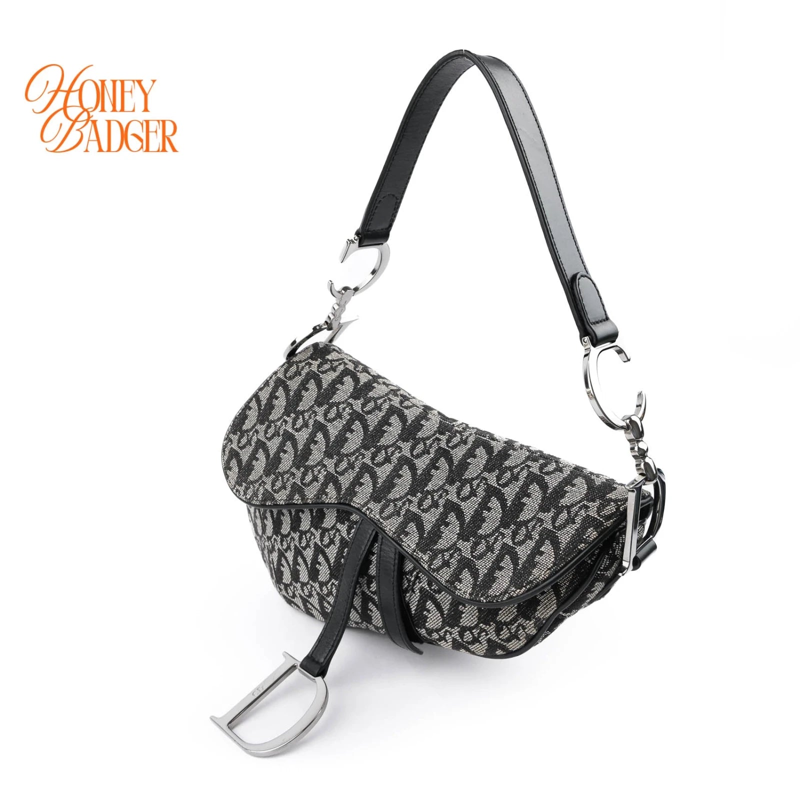 Dior Saddle Bag Oblique Black