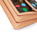 UNUSED ITEM | Louis Vuitton x Yayoi Kusama Monogram Sac Dauphine MM M46431 - Brown Multicolor (RFID Chip & Box)