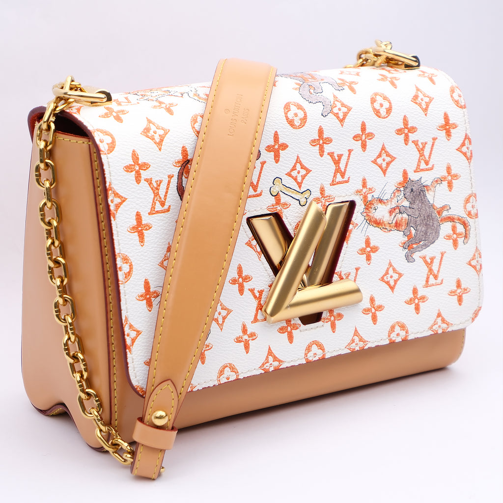 Louis Vuitton Catogram Twist MM Bag M44460
