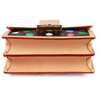 UNUSED ITEM | Louis Vuitton x Yayoi Kusama Monogram Sac Dauphine MM M46431 - Brown Multicolor (RFID Chip & Box)