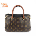 Louis Vuitton Pallas BB Monogram Canvas Noir Rank A