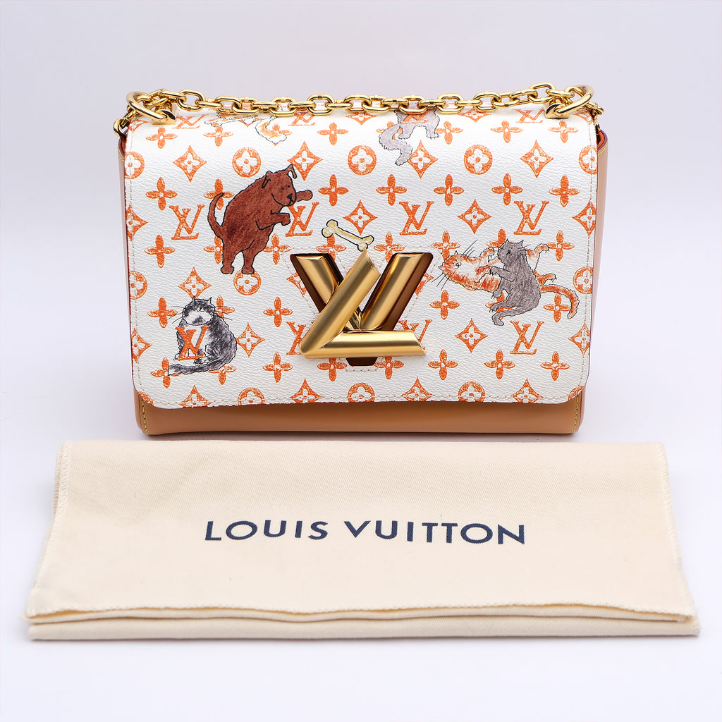 Louis Vuitton Catogram Twist MM Bag M44460