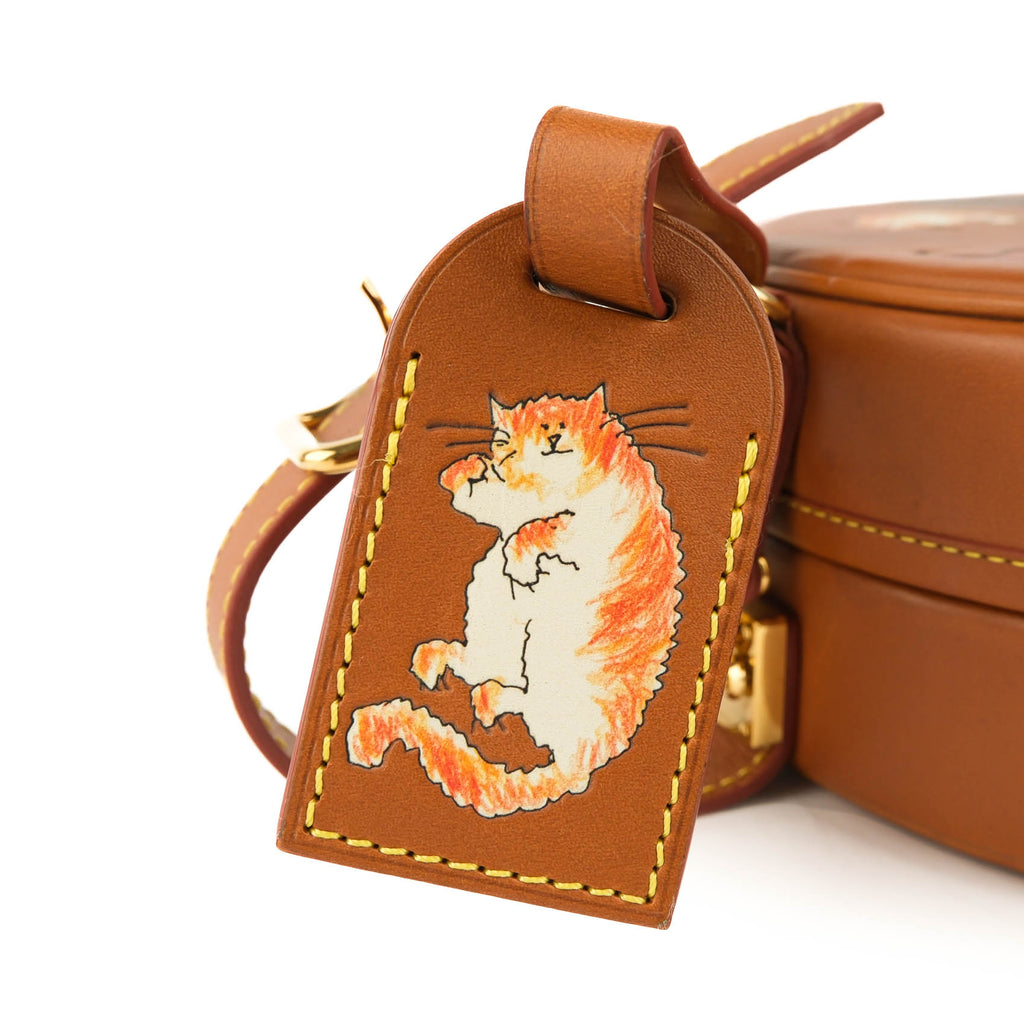 Louis Vuitton Petite Boîte Chapeau Brown Catogram Shoulder Bag