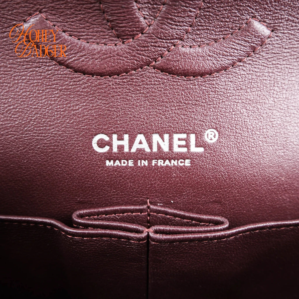Chanel Classic Flap Medium Black Lambskin Rank A