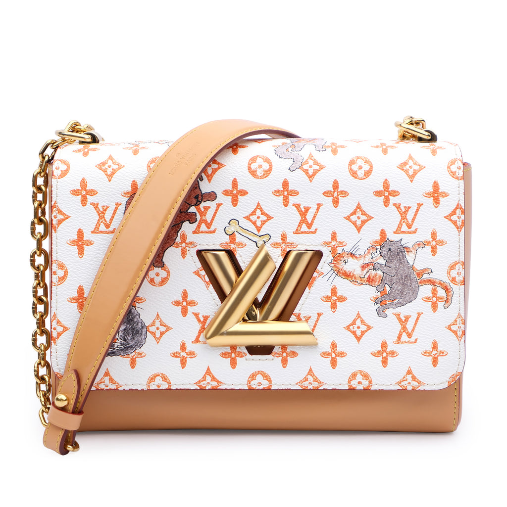 Louis Vuitton Catogram Twist MM Bag M44460