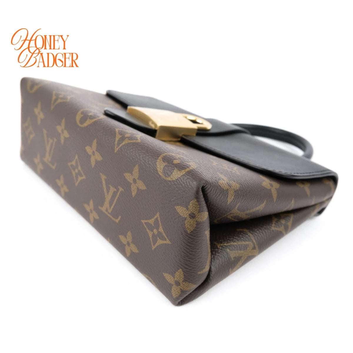 Louis Vuitton Locky BB Monogram Noir Gold Hardware Rank A