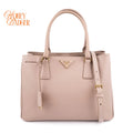 Prada Galleria Medium Saffiano Leather Beige Rank A