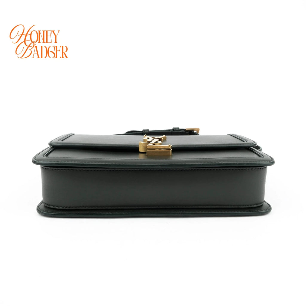 Saint Laurent Solferino Leather Green Rank A