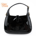 Gucci Jackie 1961 Mini Patent Leather Black Gold Hardware Rank S