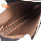 Louis Vuitton Multi Pochette Accessoires in Monogram with pink strap, Grade A condition.
