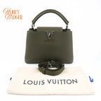 Louis Vuitton Capucines BB Taurillon Leather Green Rank A
