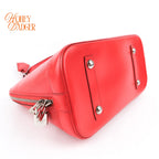 Louis Vuitton Alma PM Epi Leather Coquelicot Red Silver Hardware Rank AB