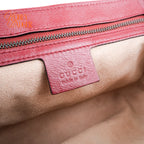 Gucci GG Marmont Small Quilted Leather Black/Red Rank A