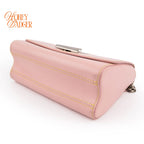 Louis Vuitton Twist MM Epi Leather 2WAY Handbag Pink Gold Hardware