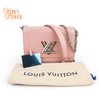 Louis Vuitton Twist MM Epi Leather 2WAY Handbag Pink Gold Hardware