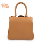 Delvaux Brillant Mini Rodéo Calf Tan Brown Palladium Hardware Rank AB