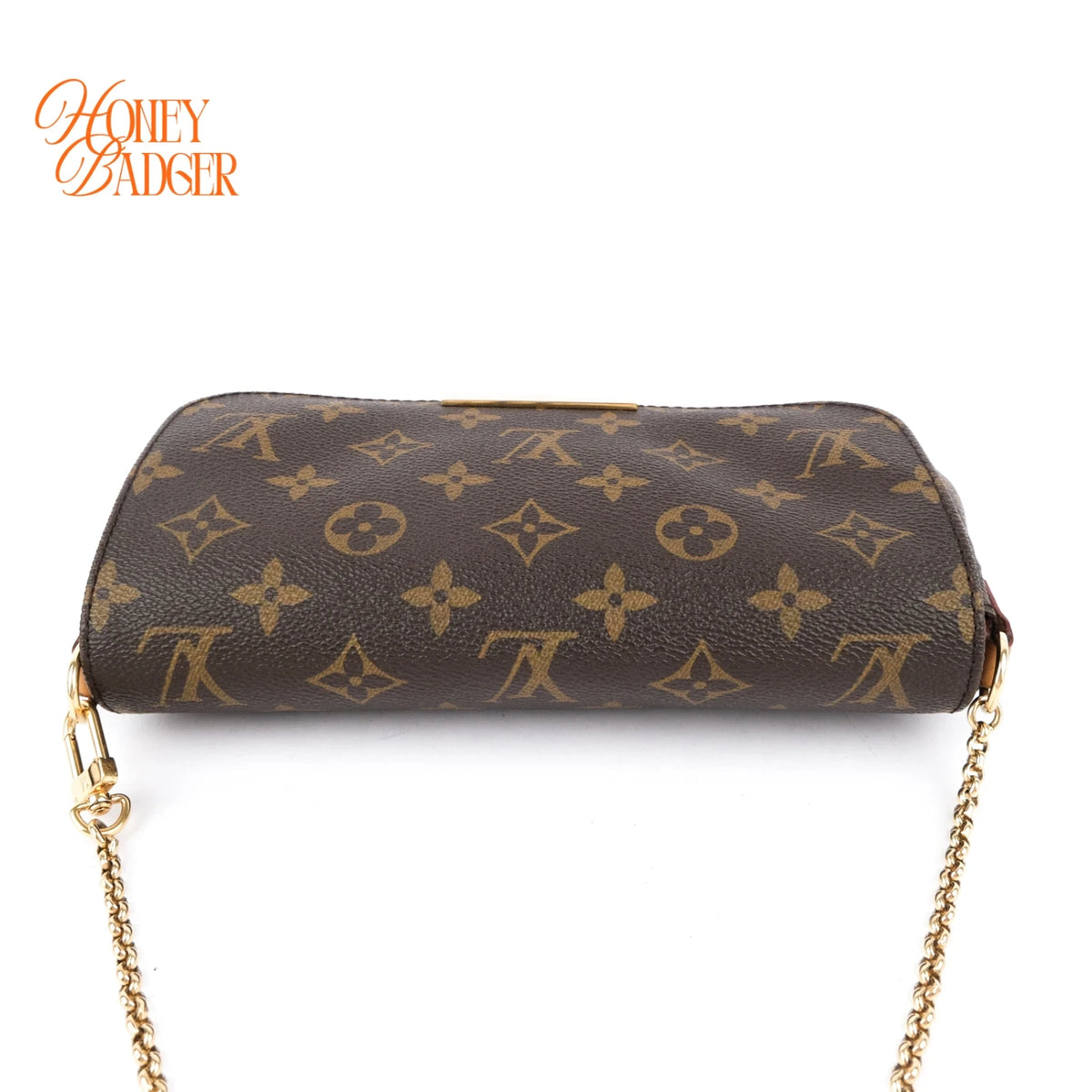 Louis Vuitton Favorite PM Monogram Canvas Shoulder Clutch Bag Rank A