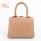 Delvaux Brillant Mini Box Calf Vison Gold Hardware Rank A